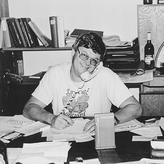 Dry Creek Vineyard founder Dave Stare, 1980